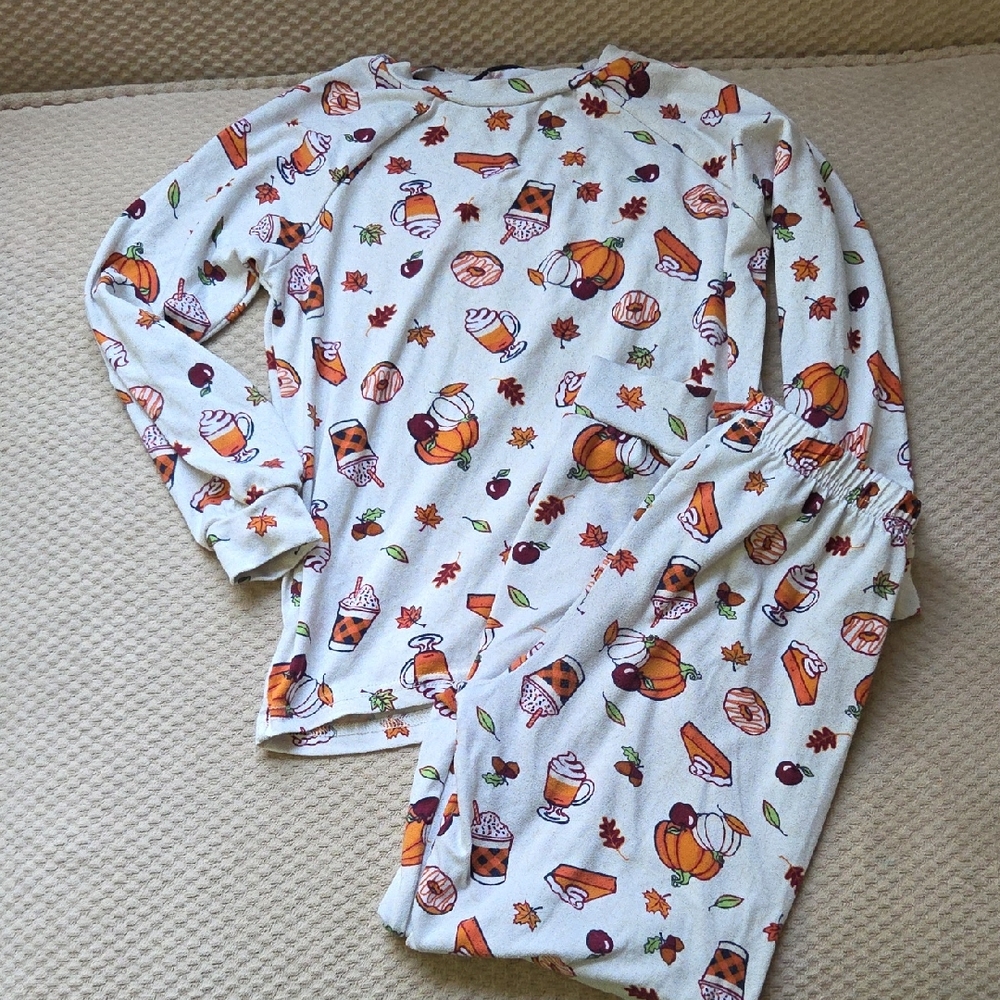 Cozy Kids Pajamas with Fall Print